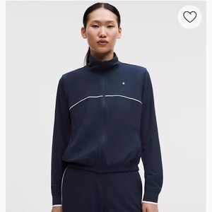 Lululemon court rival tennis track jacket 
Size 6 retail $148